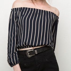 Brandy Melville Maura Top(Striped)